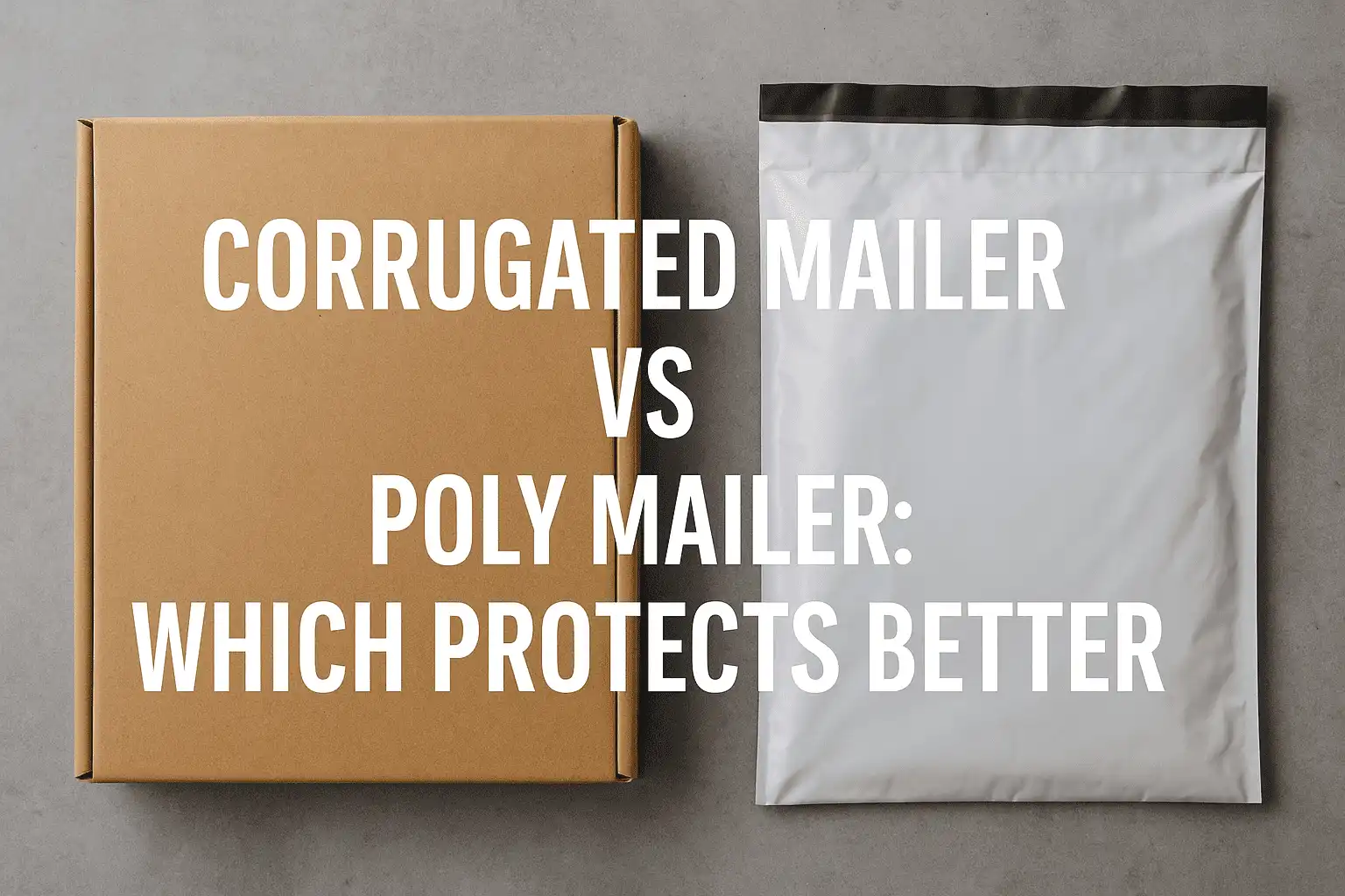 Corrugated Mailer vs Poly Mailer: Which Protects Better